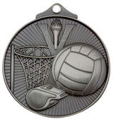 Netball Medal Silver
