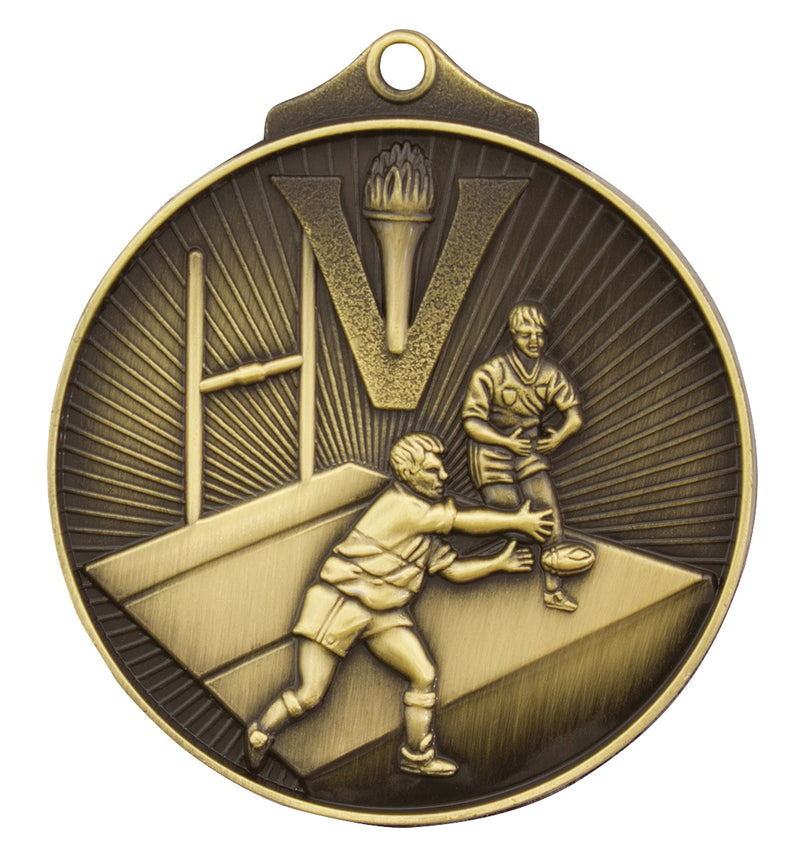 Sunraysia Rugby Medal Gold