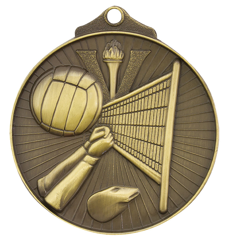 Volleyball Medal Volleyball Medal Gold