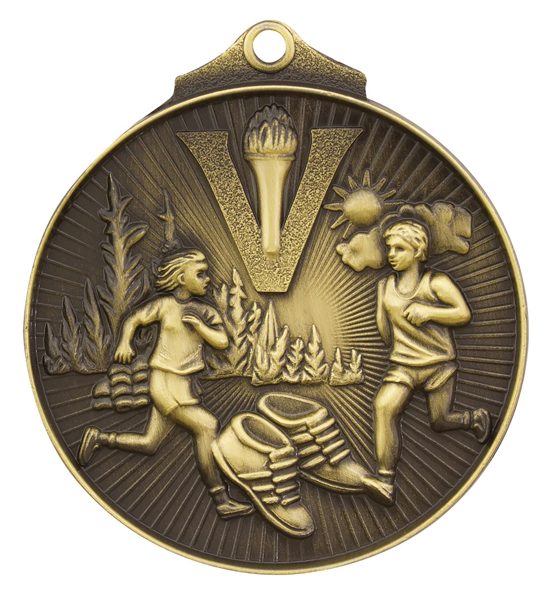 Cross Country Medal Gold