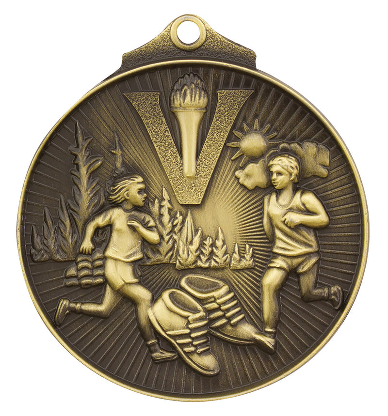 Cross Country Medal Gold