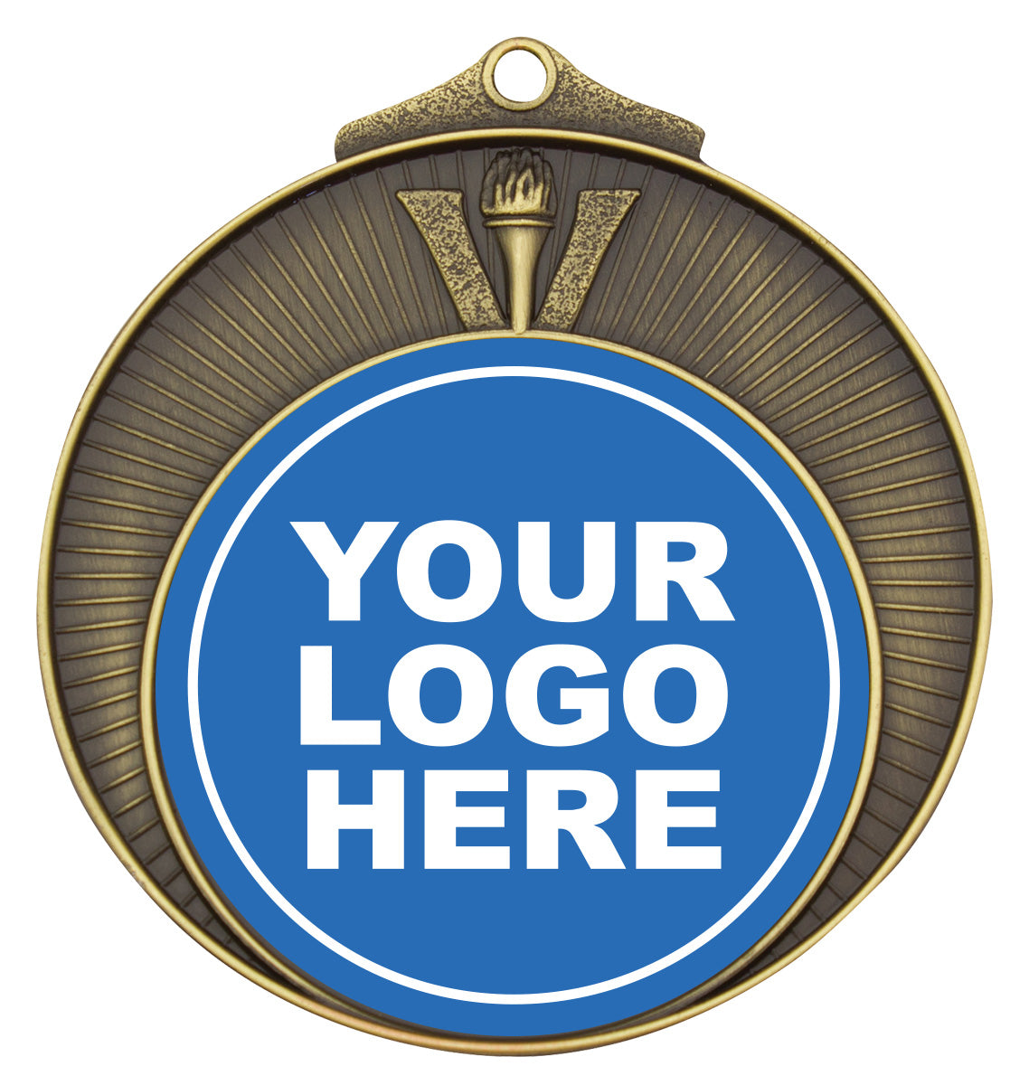 Victory Medal 50mm Gold