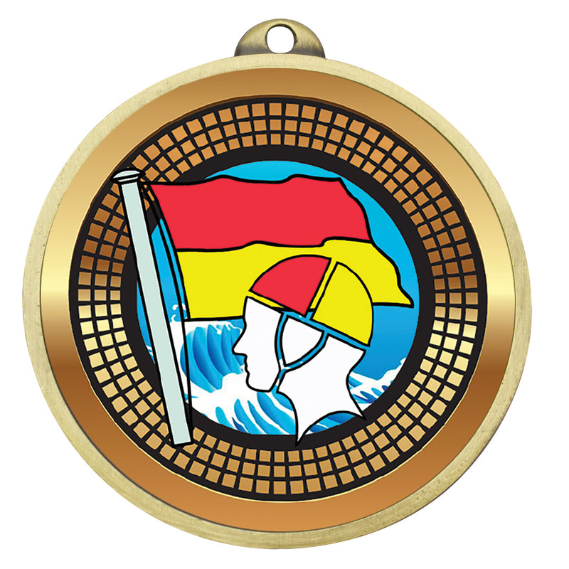 Emblem Medal - Lifesaving Gold