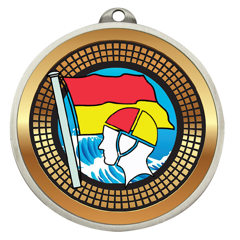 Emblem Medal - Lifesaving Silver