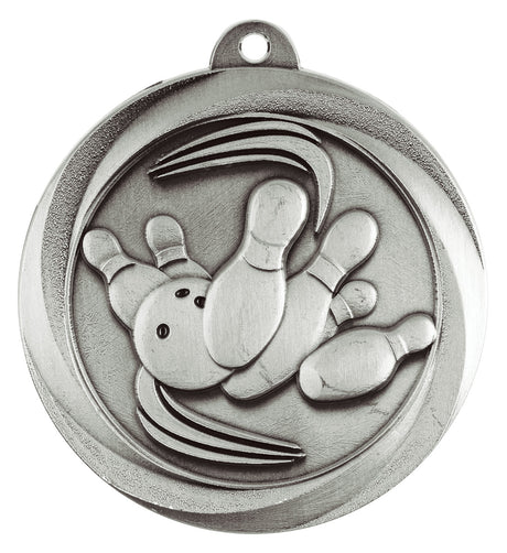 Econo Tenpin Medal Silver