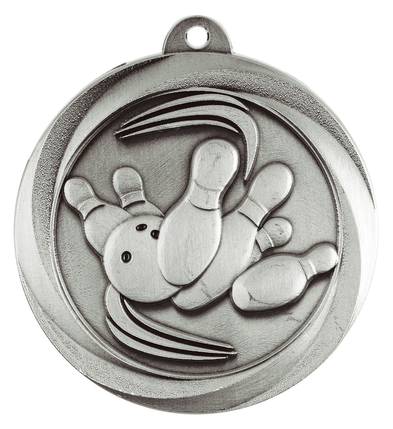 Econo Tenpin Medal Silver