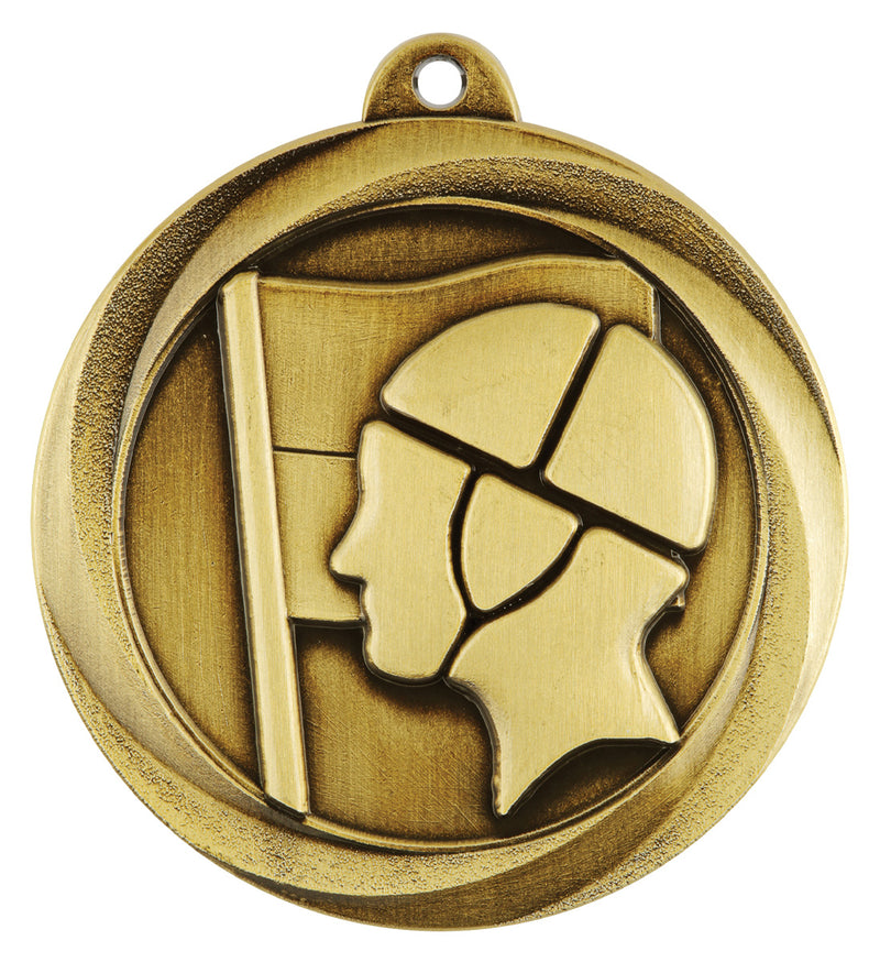 Econo Lifesaving Lifesaving Econo Medal Gold