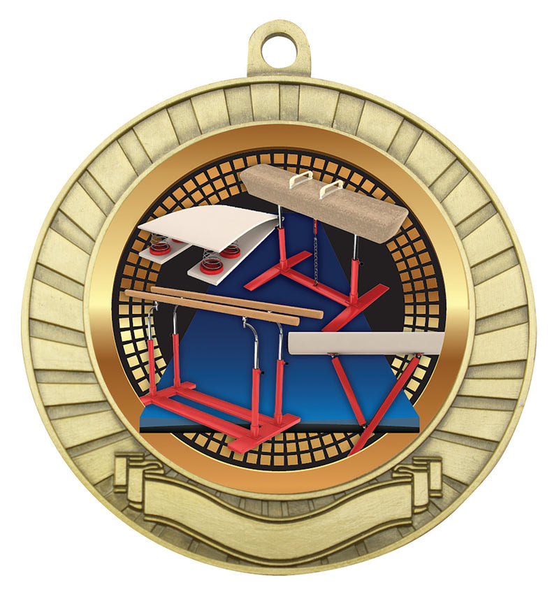 Eco Scroll - Gymnastics Gold