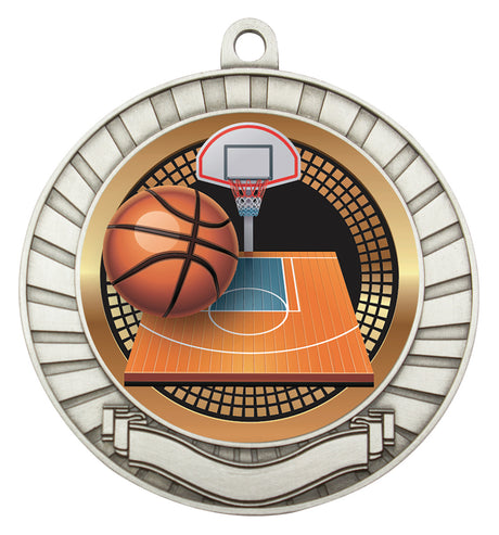 Eco Scroll - Basketball Silver