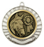 Eco Scroll - Horse Silver