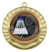 Eco Scroll - Badminton Gold