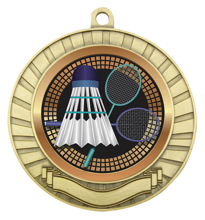 Eco Scroll - Badminton Gold