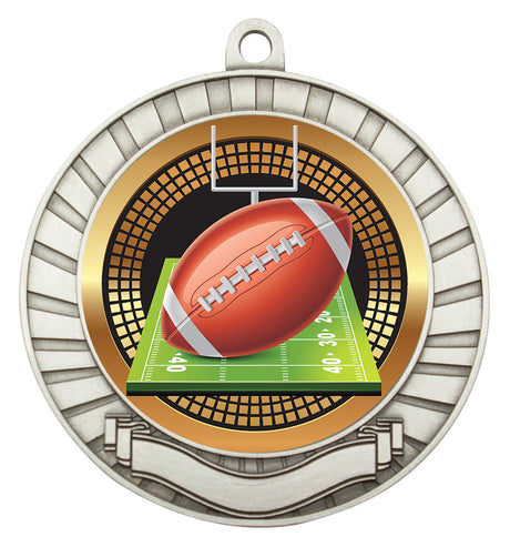 Eco Scroll - American Football Silver