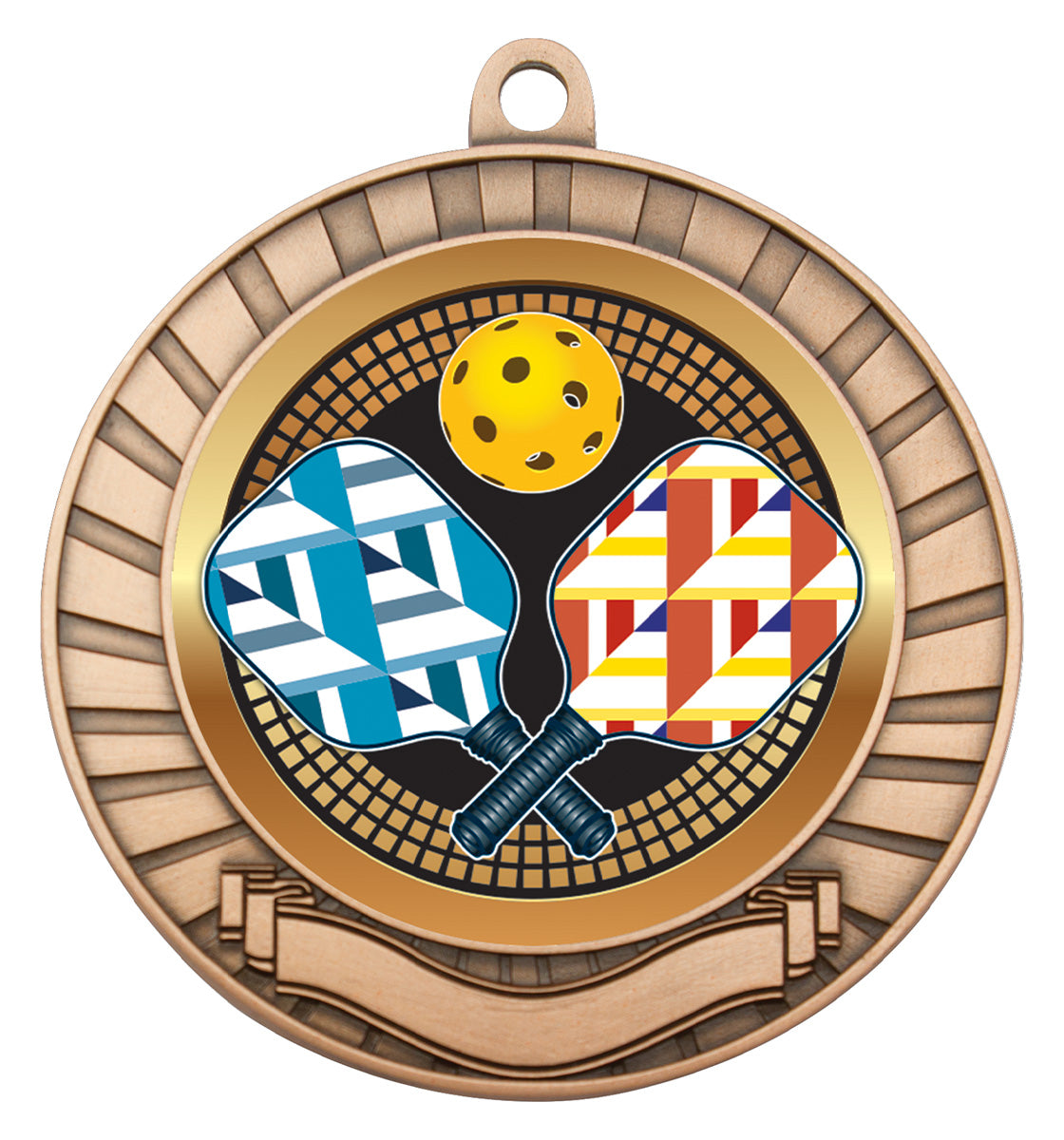 Eco Scroll - Pickleball Bronze