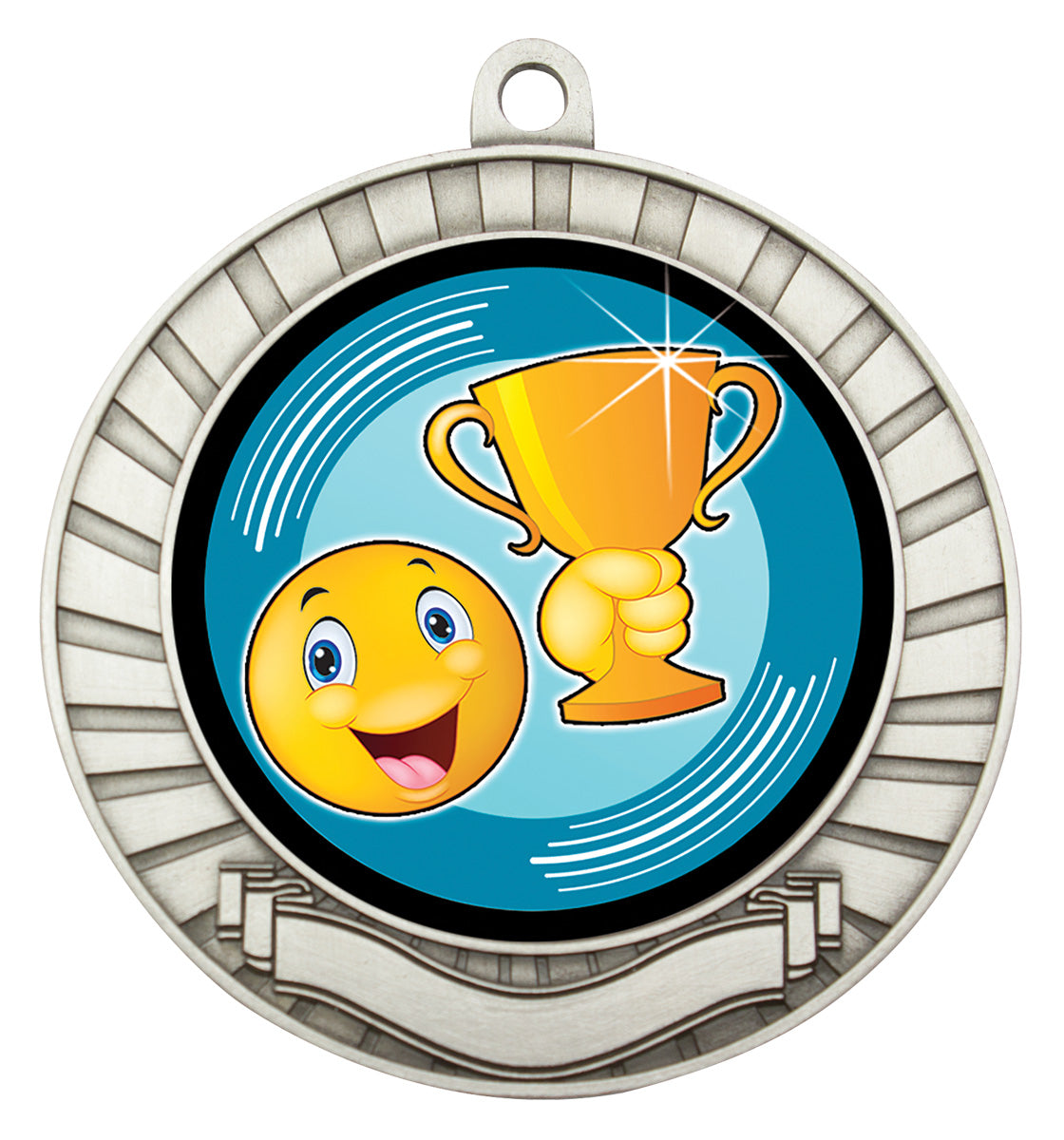 Eco Scroll - Smiley Cup Silver