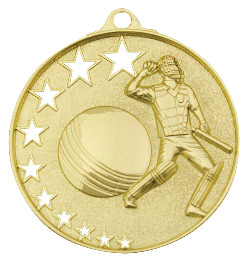 Cricket Stars Cricket Stars Medal Gold