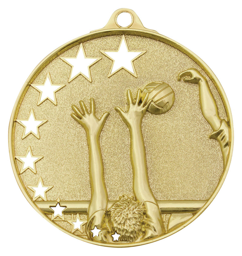 Volleyball Stars Volleyball Stars Medal Gold