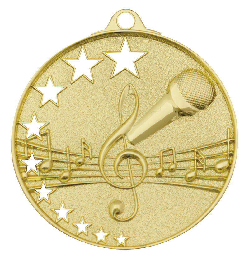 Music Stars Music Stars Medal Gold