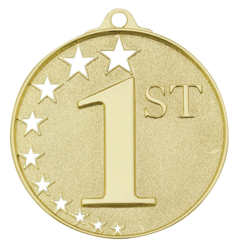 First Place Stars First Place Stars Medal Gold