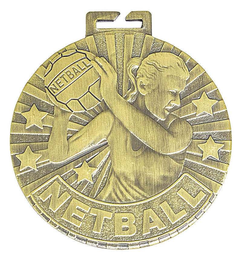 Netball Cosmos Netball Cosmos Loop Medal