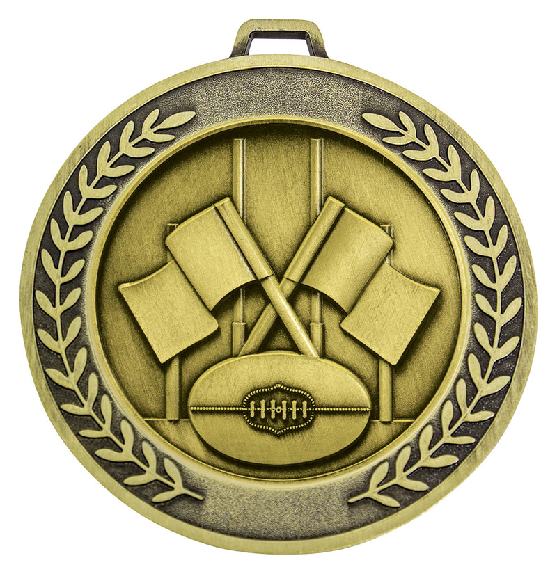 Prestige Medal Goal Flags Gold