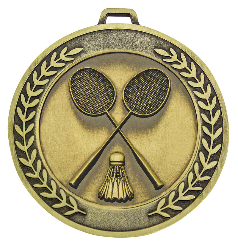 Prestige Medal Badminton Gold