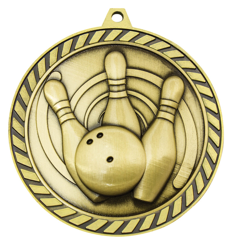 Venture Medal Tenpin Gold