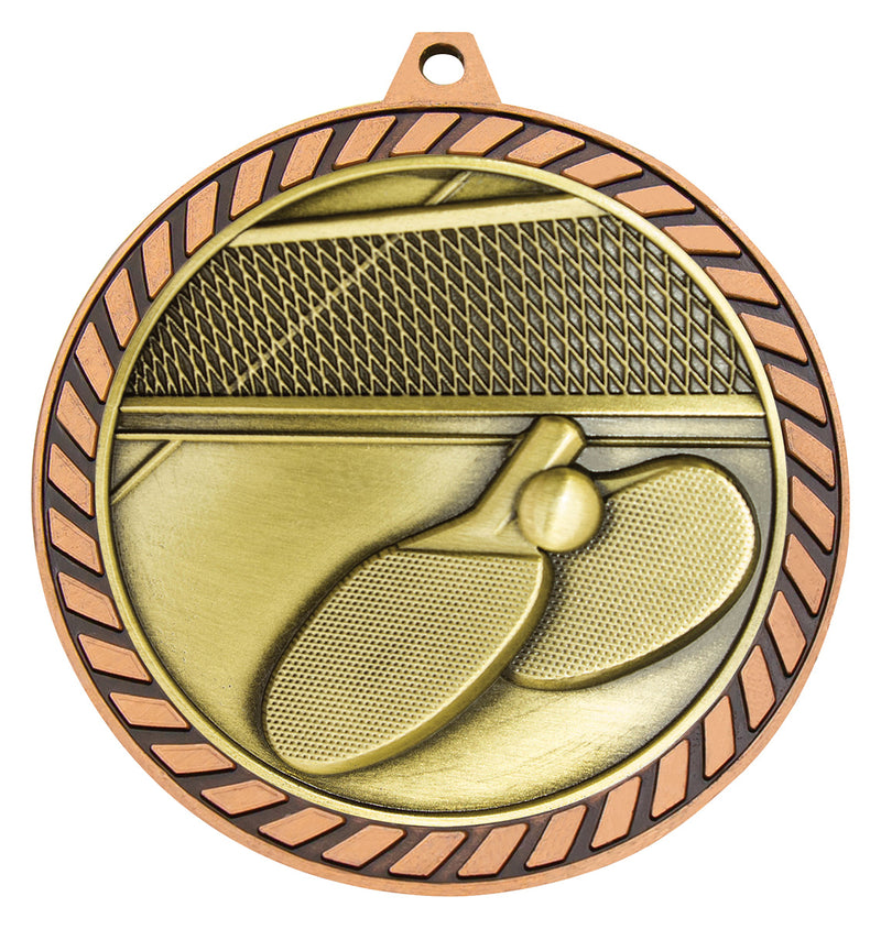 Venture Medal Table Tennis Bronze
