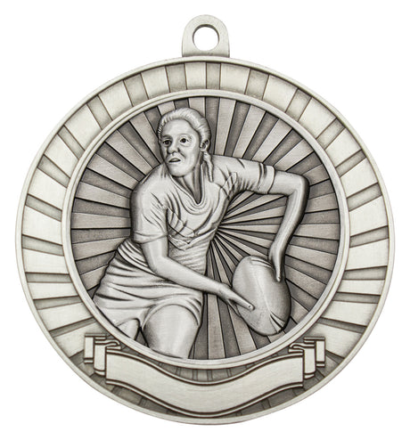 Eco Scroll - Female Silver