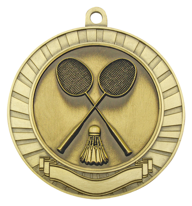 Eco Scroll - Badminton Gold