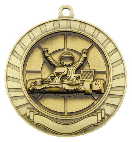 Eco Scroll - Go Kart Gold