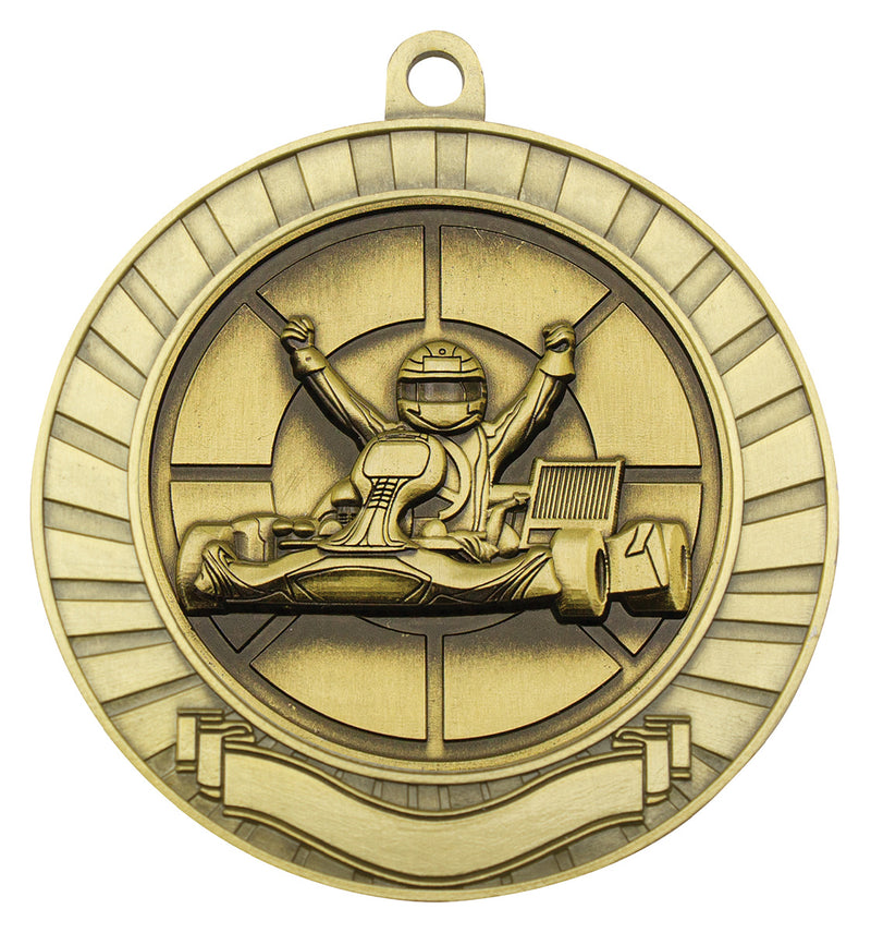Eco Scroll - Go Kart Gold