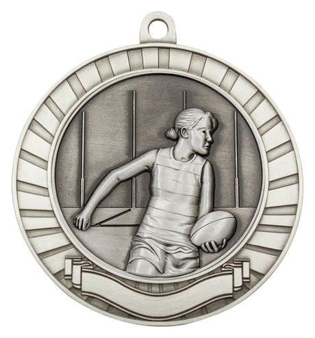 Eco Scroll - Female Silver
