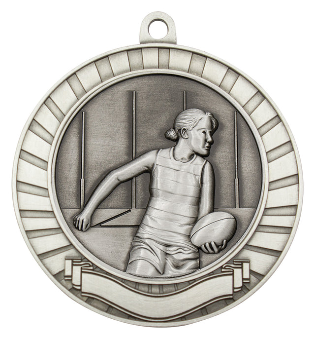 Eco Scroll - Female Silver