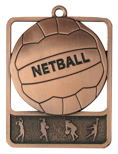 Netball Rosetta Bronze