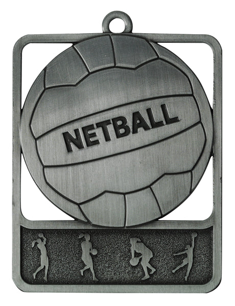Netball Rosetta Silver