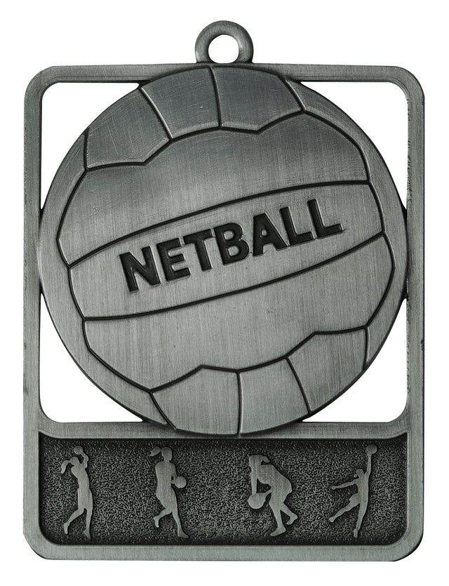Netball Rosetta Silver