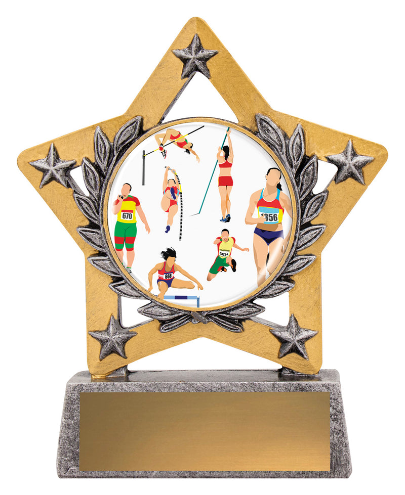 Mini Star Colour - Track & Field 130mm