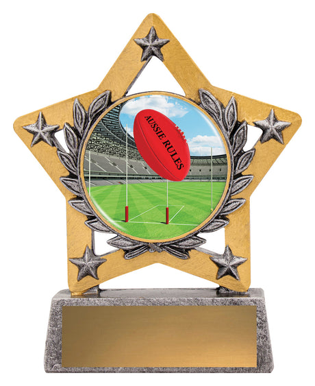 Mini Star Colour - Aussie Rules 130mm