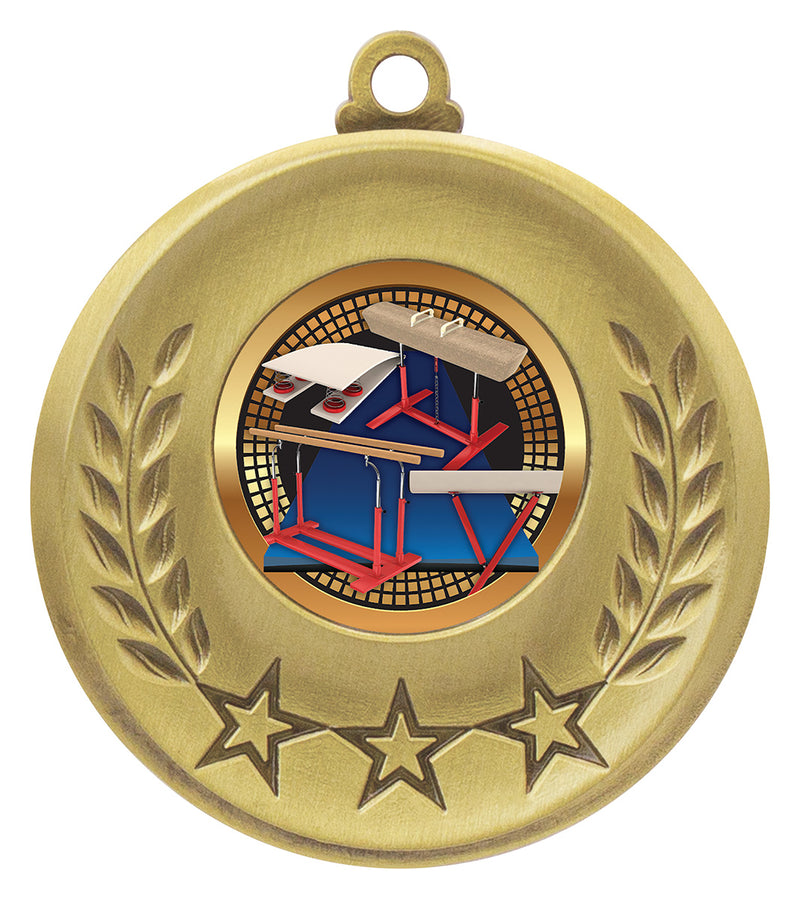 Laurel Medal - Gymnastics Laurel Medal Gymnastics Gold