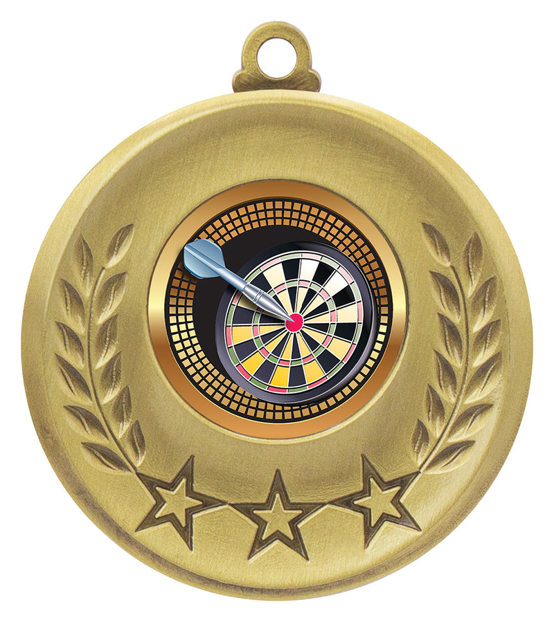 Laurel Medal - Darts Laurel Medal Darts Gold