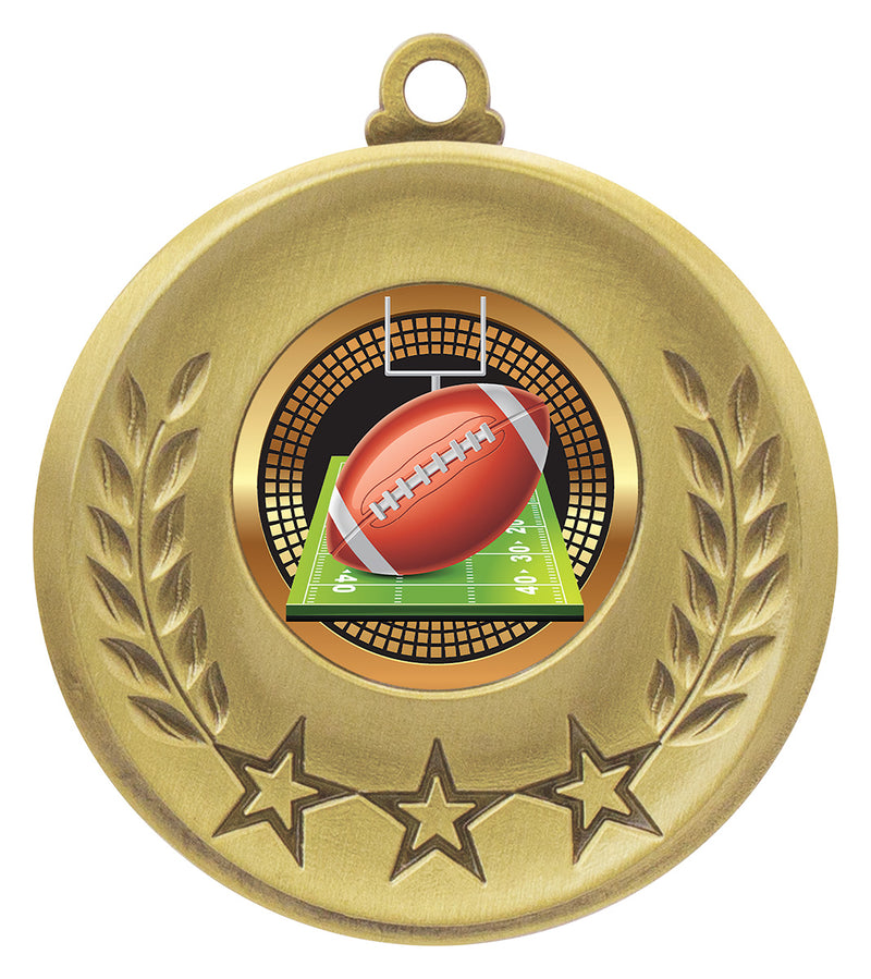 Laurel Medal - Gridiron Laurel Medal Gridiron Gold