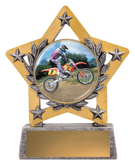Mini Star Colour - Motocross 130mm