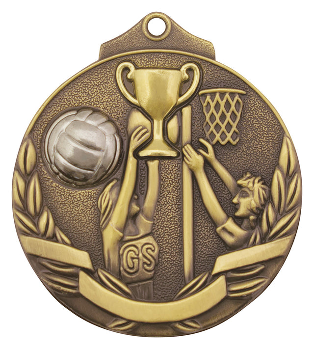 Netball Two Tone Gold