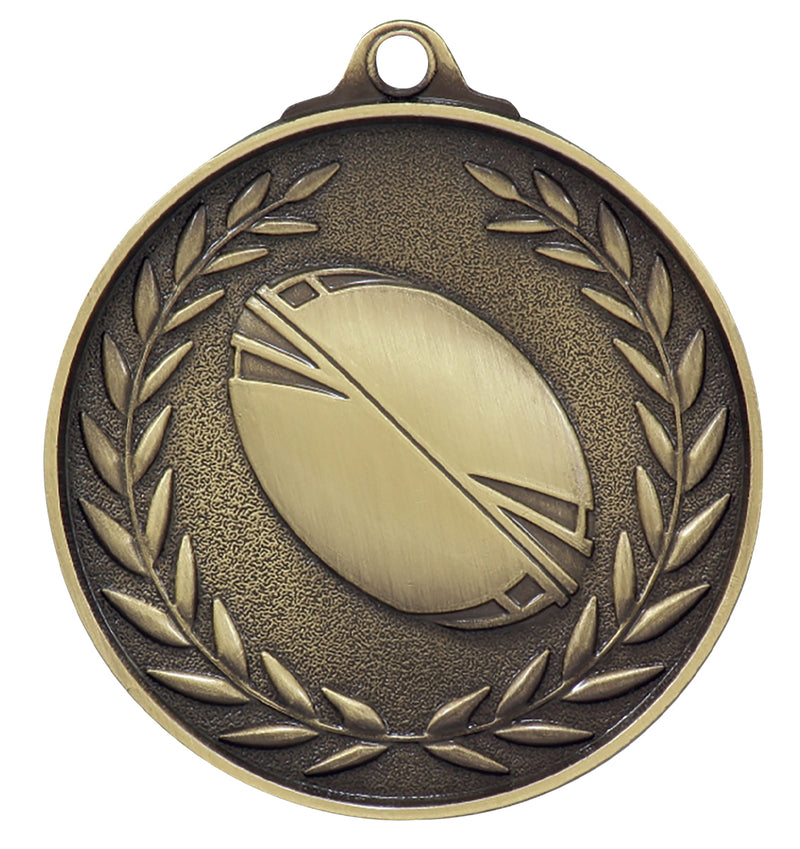 League Classic Wreath Antique Gold / Metal