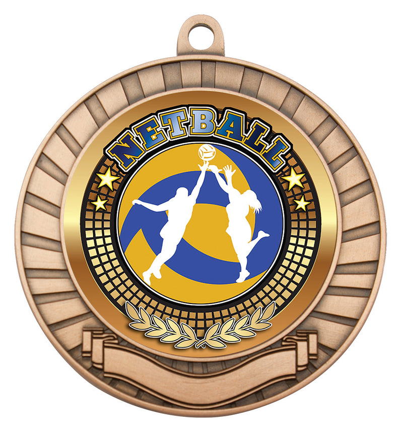 Eco Scroll Medal Bronze