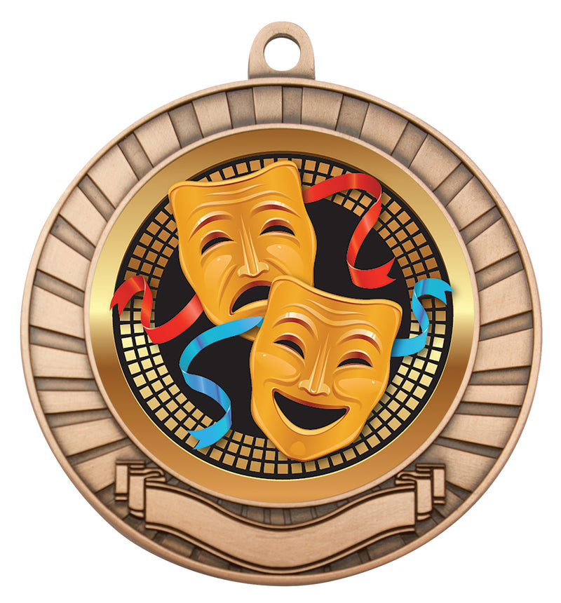 Eco Scroll Medal Bronze
