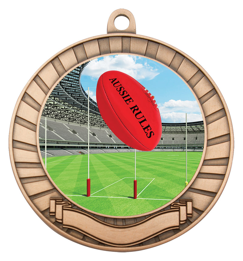 Eco Scroll Medal Bronze