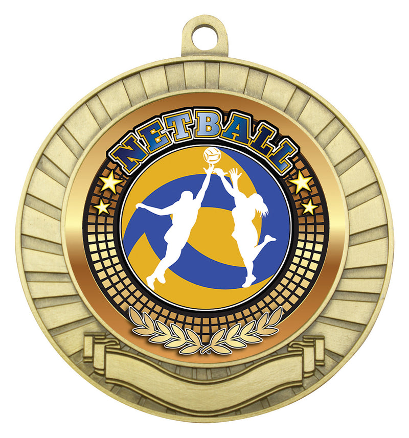 Eco Scroll Medal Gold