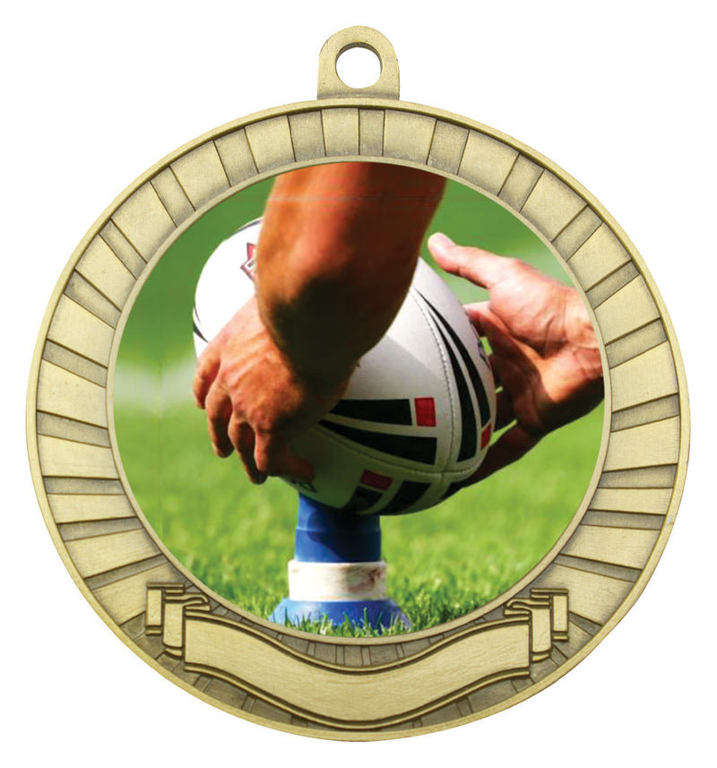 Eco Scroll Medal Gold